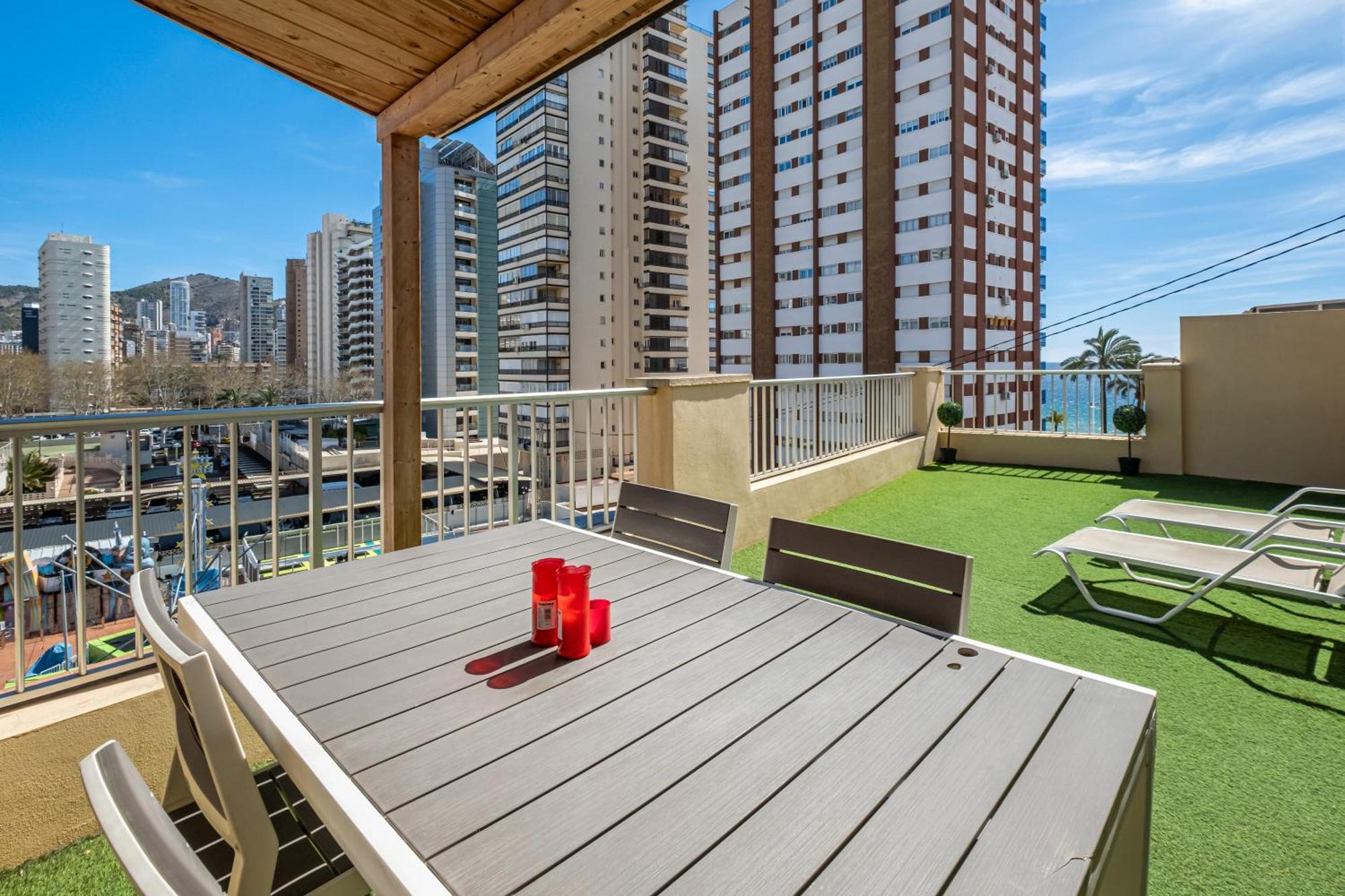 Penthouse Ancla 461 Levante Beach Benidorm Exteriör bild